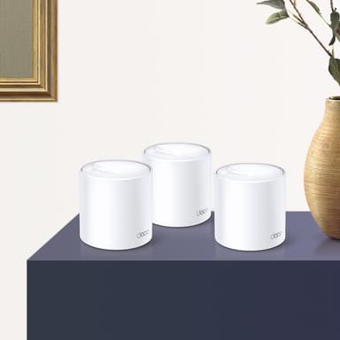 TP-Link Deco X20 mesh WiFi 6 sett (3-pakning)