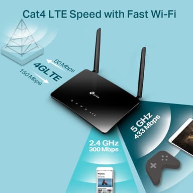 TP-Link MR200 4G LTE WiFi-router