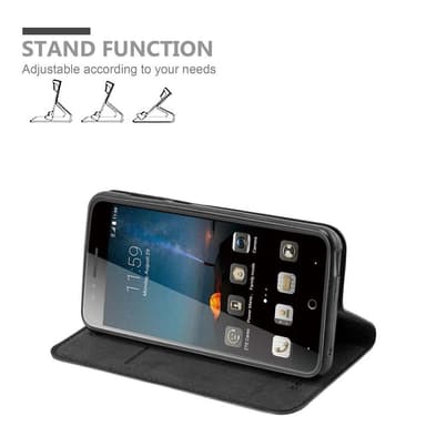 ZTE Blade A612 lommebokdeksel case (svart)