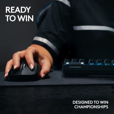 Logitech G PRO X TKL Lightspeed Tactile trådløst gamingtastatur (hvit)
