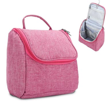 Kosmetikkveske Sminkeveske Toalettveske Make Up (rosa)