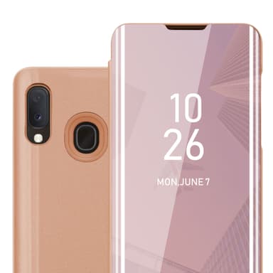 Samsung Galaxy A10e / A20e lommebokdeksel etui (rosa)