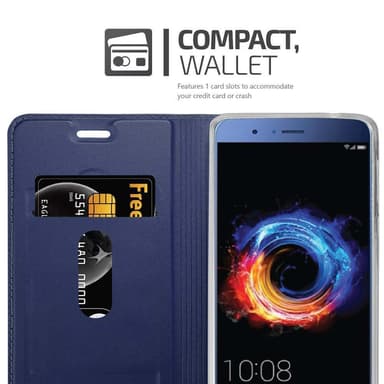Honor 8 PRO lommebokdeksel etui (blå)