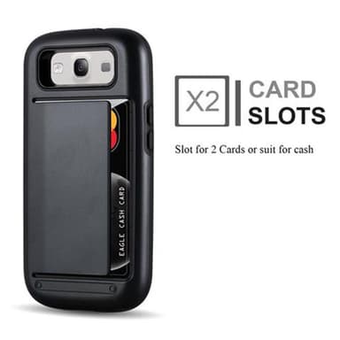 Samsung Galaxy S3 / S3 NEO Deksel Case Cover (svart)