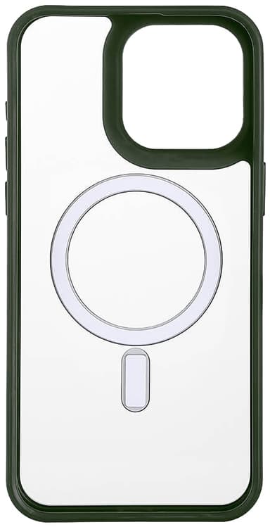 Onsala iPhone 15 Pro Max Bumb MagSeries deksel (grønn)