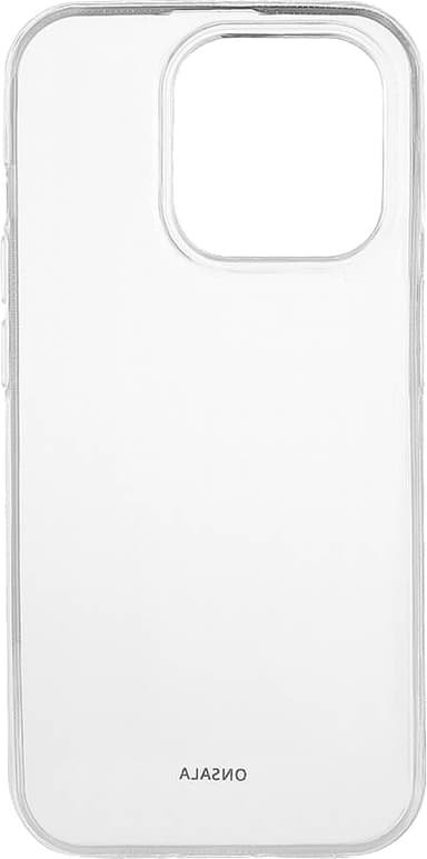 Onsala iPhone 15 Pro deksel (gjennomsiktig)