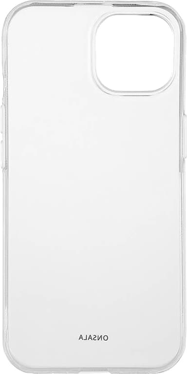 Onsala iPhone 15 deksel (gjennomsiktig)