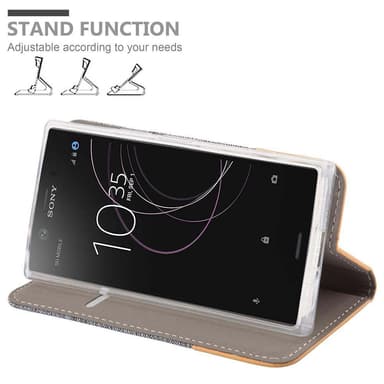 Sony Xperia XZ1 lommebokdeksel etui (grå)