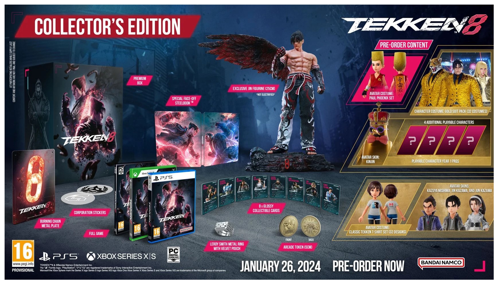 Tekken 8 - Collectors Edition (PS5) - Elkjøp
