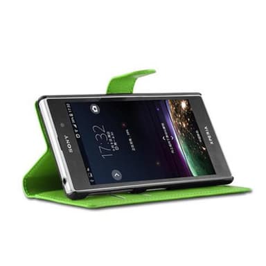 Sony Xperia Z1 lommebokdeksel etui (grønn)