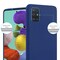Samsung Galaxy A51 5G silikondeksel cover (blå)