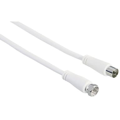 Hama antennekabel med  F-plugg-Coax 90 dB - 1.5m