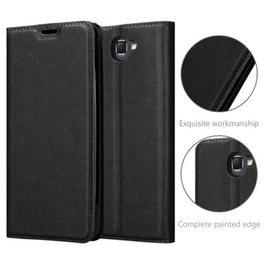 lommebokdeksel Samsung Galaxy NOTE 2 case (svart)