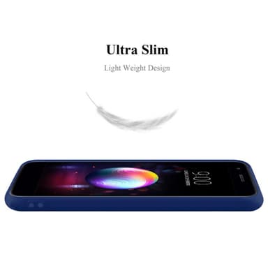 LG K10 2018 / K11 / K11 PLUS silikondeksel cover (blå)