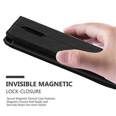 LG STYLUS 3 lommebokdeksel case (svart)