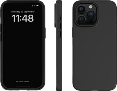 A Good Company iPhone 15 Pro Max PLNTPRTCT deksel (sort)