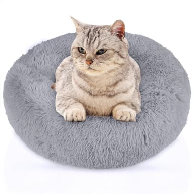Hundeseng Kattesengepute Hundekattsofa 80cm (lys grå)