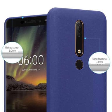 Deksel Nokia 6.1 case (blå)