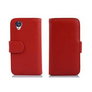 LG Google NEXUS 5 lommebokdeksel case (rød)