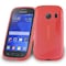 Samsung Galaxy ACE STYLE silikondeksel case (rød)
