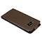 Samsung Galaxy S8 deksel flip cover (brun)