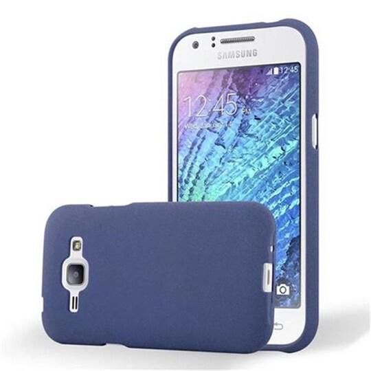 Samsung Galaxy J1 2015 silikondeksel case (blå)