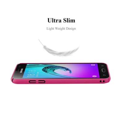 Samsung Galaxy J3 2016 Hardt Deksel Cover (rosa)