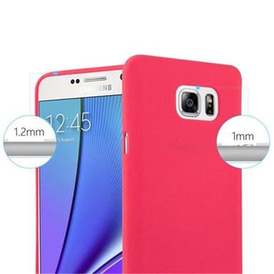 Samsung Galaxy NOTE 5 silikondeksel case (rød)