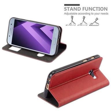 Samsung Galaxy A3 2017 lommebokdeksel cover (rød)