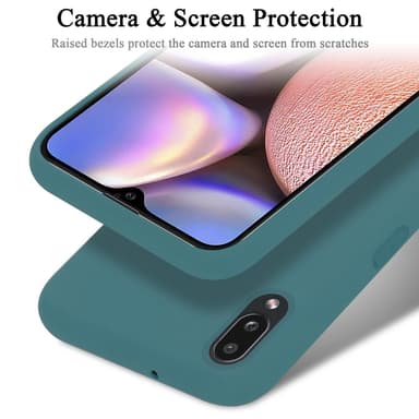 Samsung Galaxy A10s / M01s silikondeksel case (grønn)