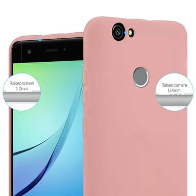 Huawei NOVA silikondeksel cover (rosa)