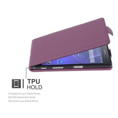 Sony Xperia X Deksel Cover Etui (lilla)