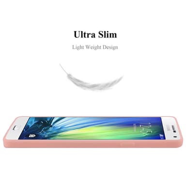 Samsung Galaxy A7 2015 silikondeksel cover (rosa)