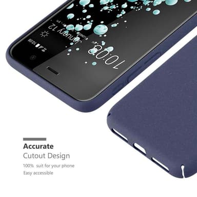 HTC U PLAY Hardt Deksel Cover (blå)