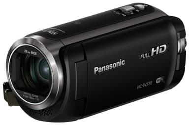 Panasonic HC-W570 twin videokamera (sort)