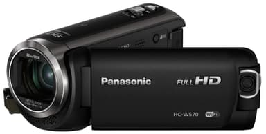 Panasonic HC-W570 twin videokamera (sort)