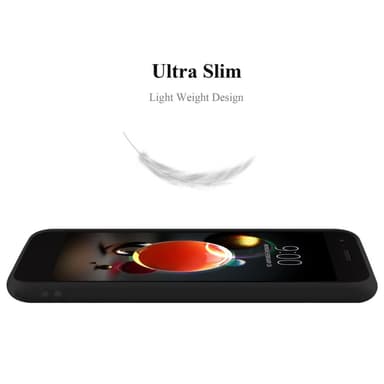 LG K8 2018 / K9 2018 silikondeksel cover (svart)