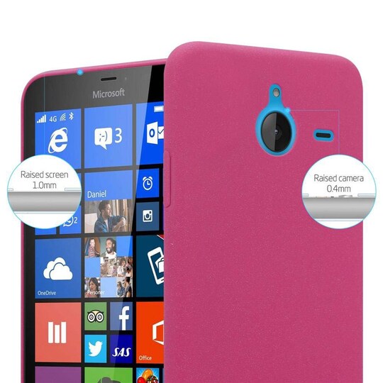 Nokia Lumia 640 XL Hardt Deksel Cover (rosa)
