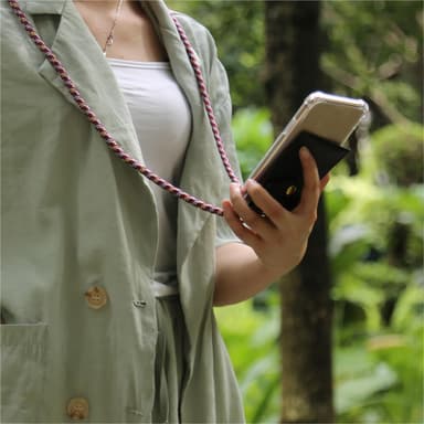 Nokia 2 2017 Deksel med Halskjede (rød)