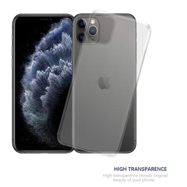 iPhone 11 PRO deksel ultra slim (gjennomsiktig)