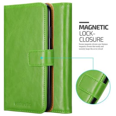 iPhone XS MAX lommebokdeksel etui (grønn)