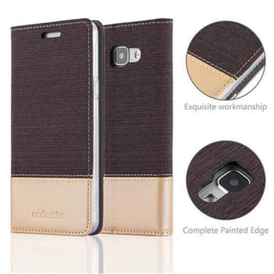 Samsung Galaxy A3 2016 lommebokdeksel etui (grå)