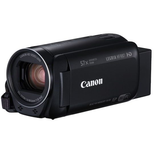 Canon Legria HF R87 videokamera (sort)