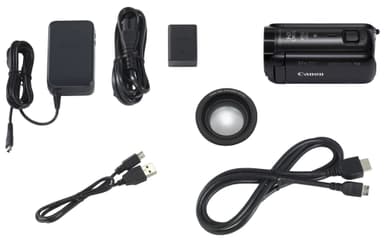 Canon Legria HF R87 videokamera (sort)