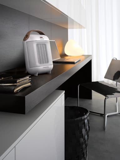 DeLonghi keramisk vifteovn HFX30C18IW (hvit)