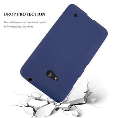 Nokia Lumia 640 silikondeksel case (blå)