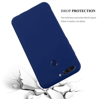 Honor 8 PRO silikondeksel cover (blå)