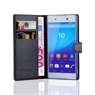 Sony Xperia Z3 PLUS / Z4 lommebokdeksel etui (svart)
