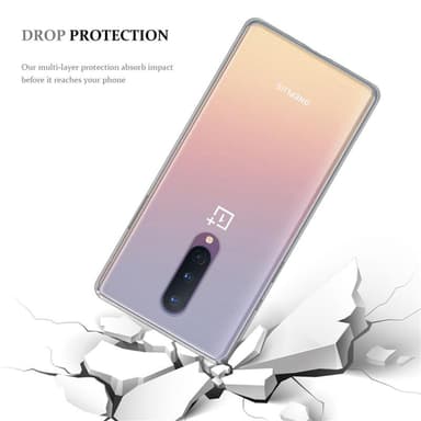 OnePlus 8 ULTRA deksel ultra slim (gjennomsiktig)