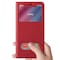 iPhone XR lommebokdeksel cover (rød)